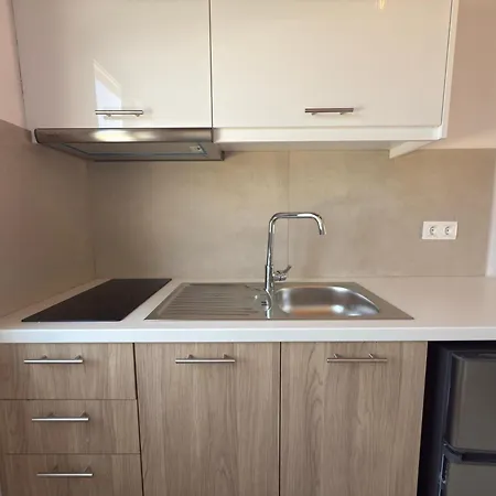 Olga's Sea & Garden View Studios, 400m From Apartman