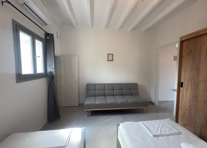 Apartament Olga's Sea View Studios, 400m From Ýpsos