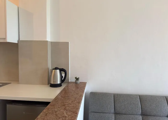 Apartament Olga's Sea View Studios, 400m From Ýpsos
